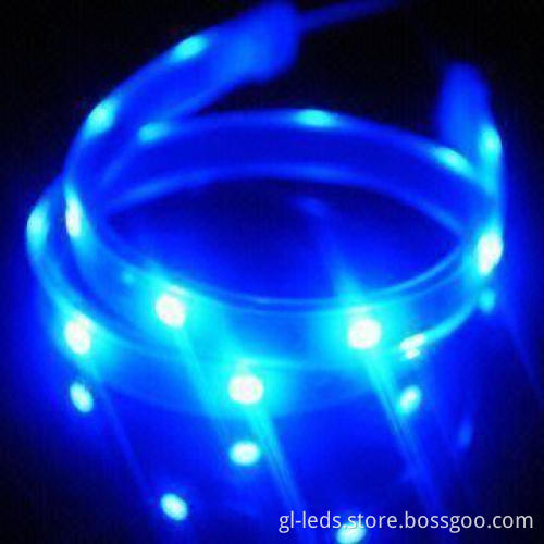 Flexible LED Strips with 36/72W Maximum Power and 12/24V DC Input Voltage